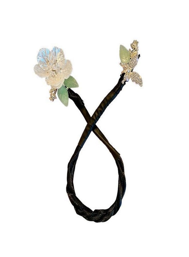 كويبي صانعة كعكة الشعر ديفت، صانعة كعكة الشعر الملتوية، أدوات تصفيف الشعر، صانعة كعكة الشعر على شكل دونات، إكسسوارات تصفيف الشعر للنساء والفتيات - Image 1